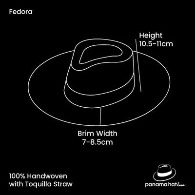 Panama Hat Line - Fedora Hat